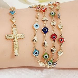18k gold plated Evil Eye Rosary